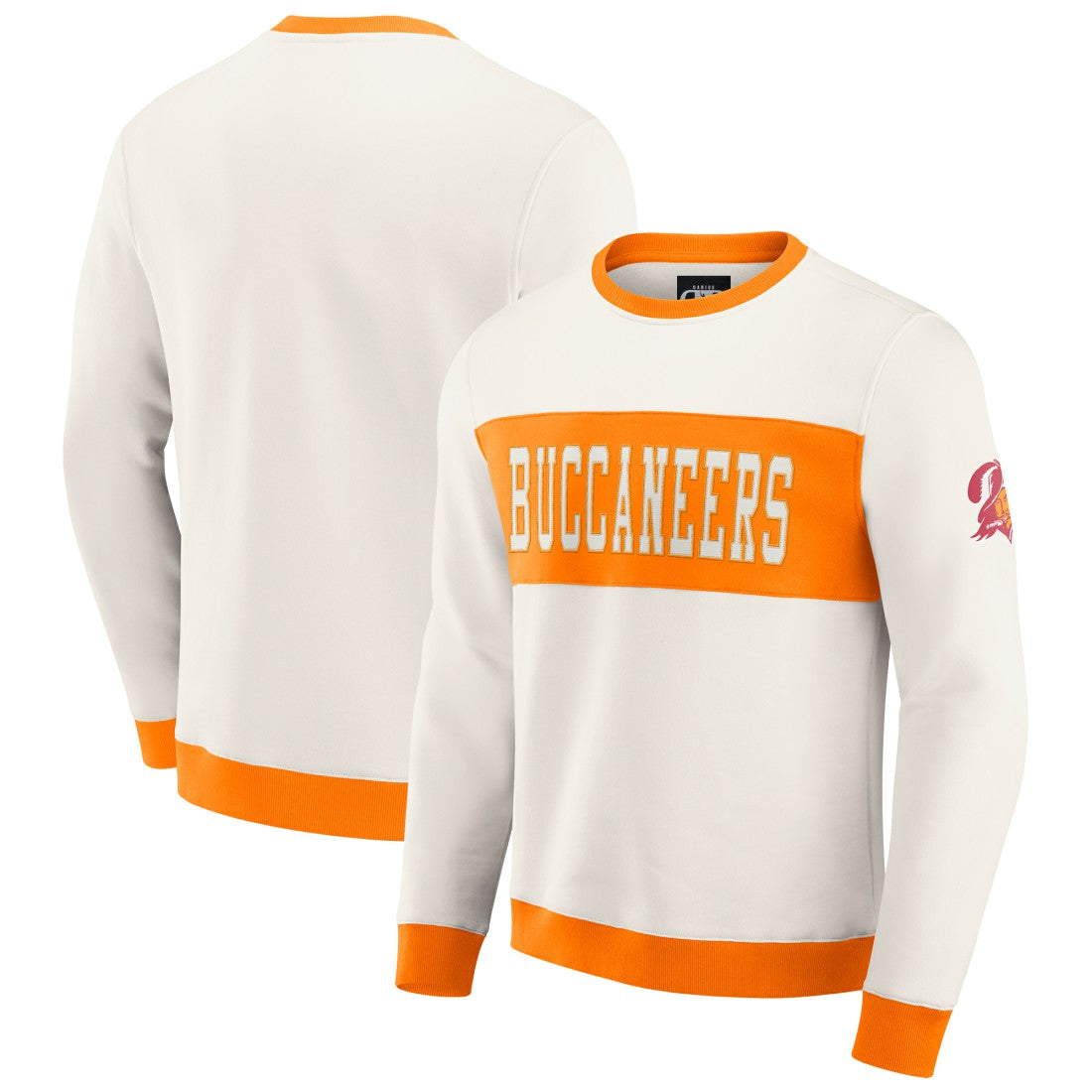 Tampa Bay Buccaneers Fanatics Darius Rucker Collection Colorblock Pullover Sweatshirt