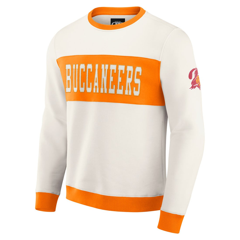 Tampa Bay Buccaneers Fanatics Darius Rucker Collection Colorblock Pullover Sweatshirt