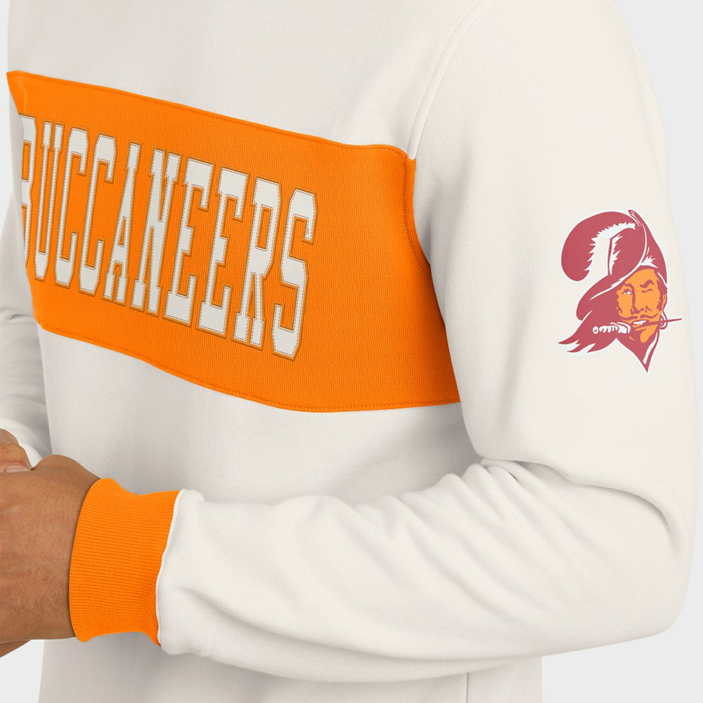 Tampa Bay Buccaneers Fanatics Darius Rucker Collection Colorblock Pullover Sweatshirt