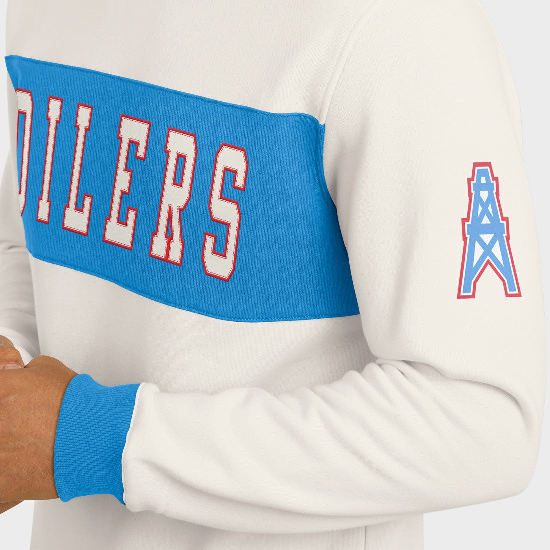 Tennessee Titans Fanatics Darius Rucker Collection Colorblock Pullover Sweatshirt