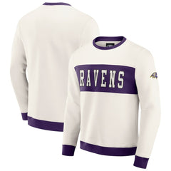 Baltimore Ravens Fanatics Darius Rucker Collection Colorblock Pullover Sweatshirt