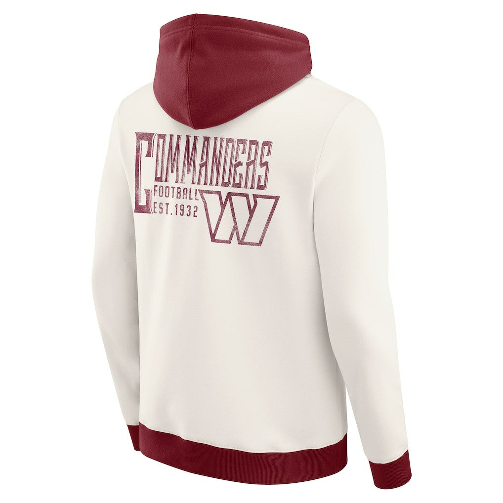 Washington Commanders Fanatics Darius Rucker Collection Distressed Graphics Full-Zip Hoodie