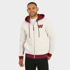 Washington Commanders Fanatics Darius Rucker Collection Distressed Graphics Full-Zip Hoodie