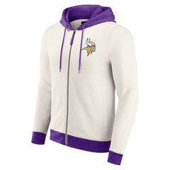 Minnesota Vikings Fanatics Darius Rucker Collection Distressed Graphics Full-Zip Hoodie