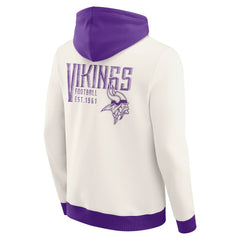 Minnesota Vikings Fanatics Darius Rucker Collection Distressed Graphics Full-Zip Hoodie