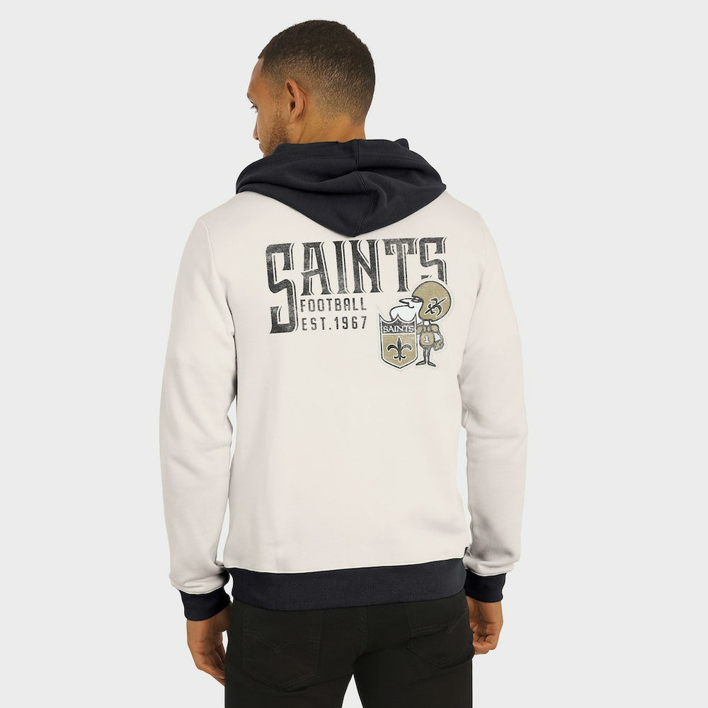 New Orleans Saints Fanatics Darius Rucker Collection Distressed Graphics Full-Zip Hoodie