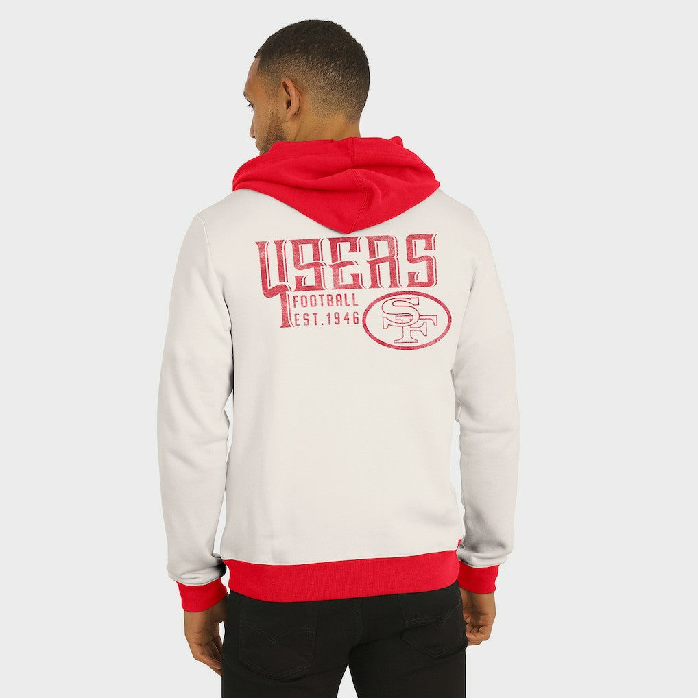 San Francisco 49ers Fanatics Darius Rucker Collection Distressed Graphics Full-Zip Hoodie