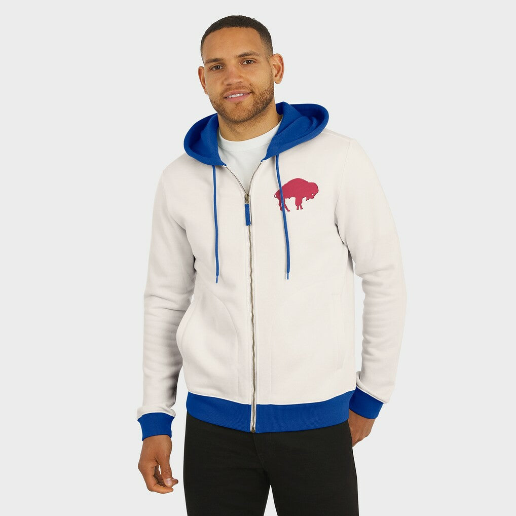 Buffalo Bills Fanatics Darius Rucker Collection Distressed Graphics Full-Zip Hoodie