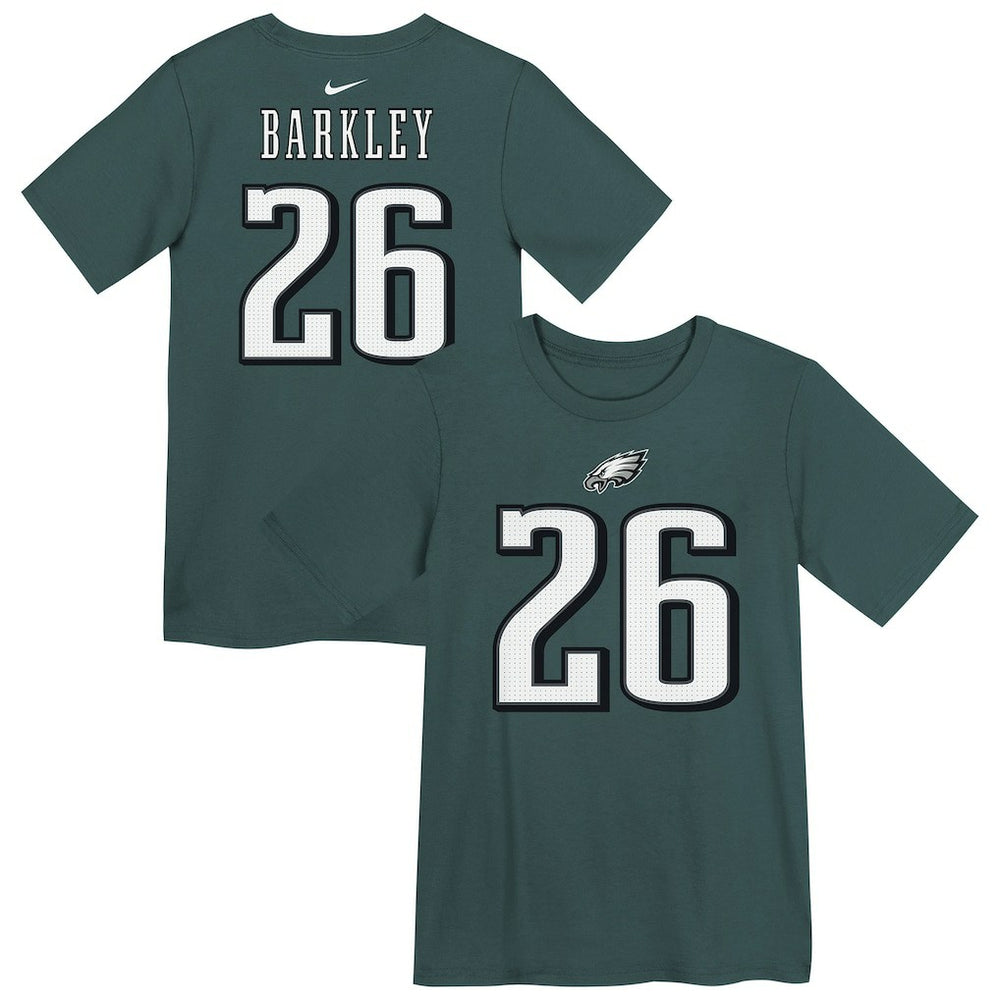 Philadelphia Eagles Nike Saquon Barkley  Preschool Player Name & Number T-Shirt
