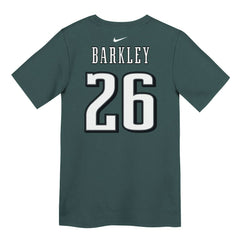 Philadelphia Eagles Nike Saquon Barkley  Preschool Player Name & Number T-Shirt