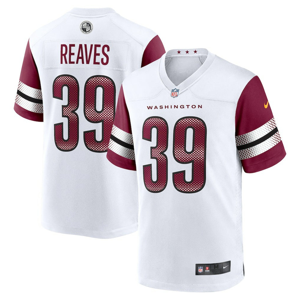 Washington Commanders Nike Jeremy Reaves  Game Jersey