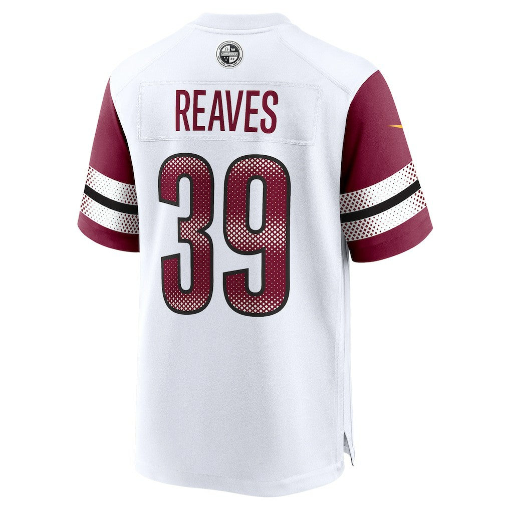 Washington Commanders Nike Jeremy Reaves  Game Jersey