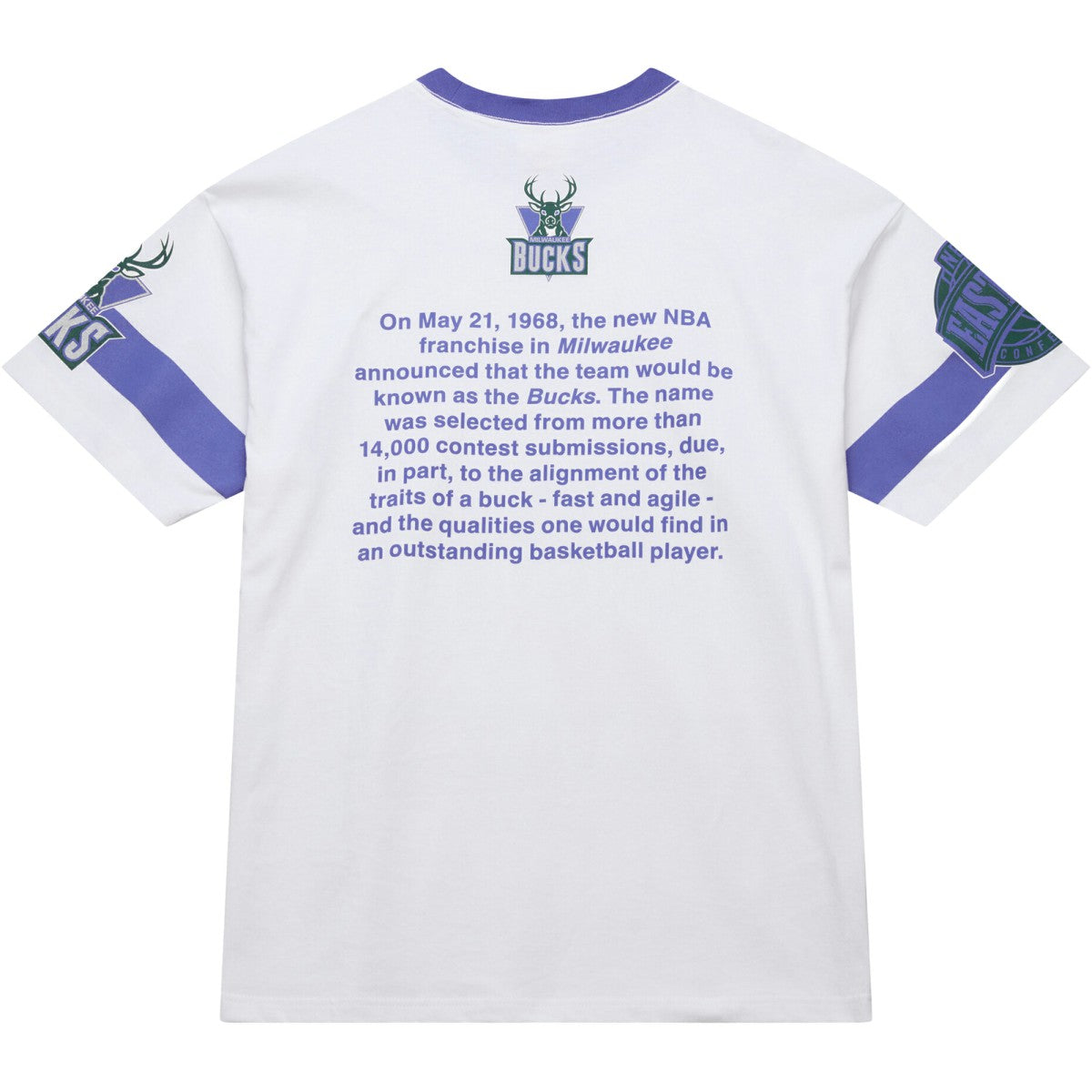 Milwaukee Bucks Unisex Hardwood Classics Vintage Team Origins Premium T-Shirt Online