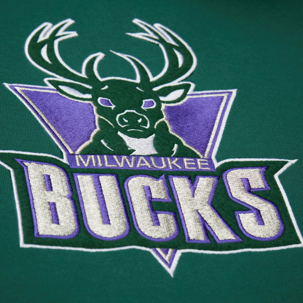 Milwaukee Bucks Hardwood Classics Team Origins Fleece Pullover Hoodie Outlet