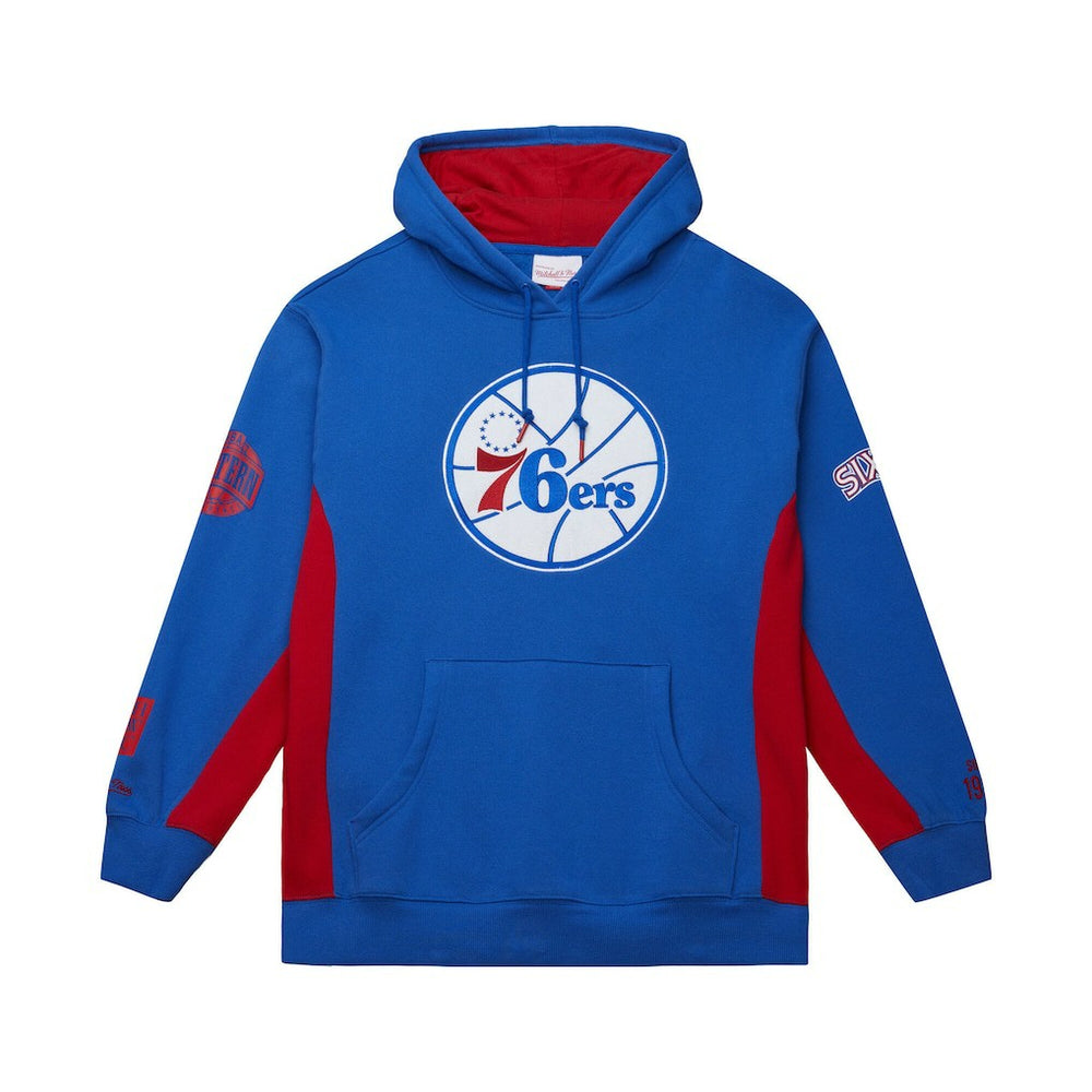 Philadelphia 76ers Hardwood Classics Team Origins Fleece Pullover Hoodie Online