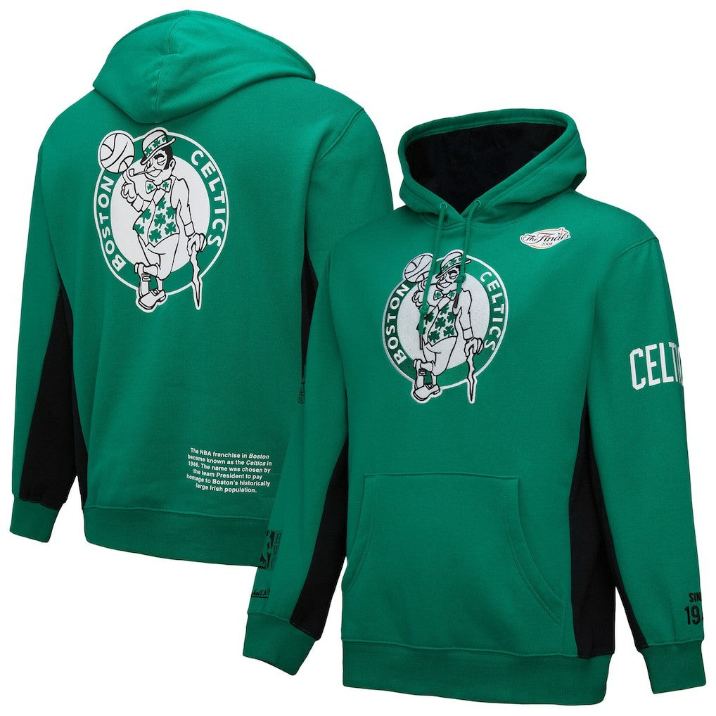 Boston Celtics Hardwood Classics Team Origins Fleece Pullover Hoodie Online