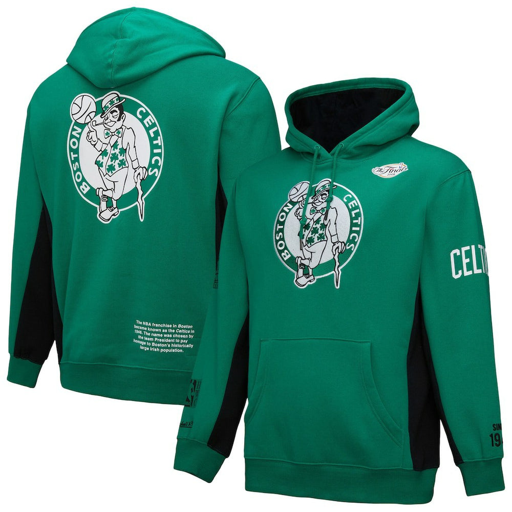Boston Celtics Hardwood Classics Team Origins Fleece Pullover Hoodie Online