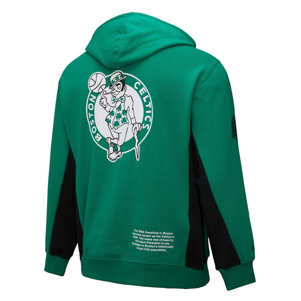 Boston Celtics Hardwood Classics Team Origins Fleece Pullover Hoodie Online