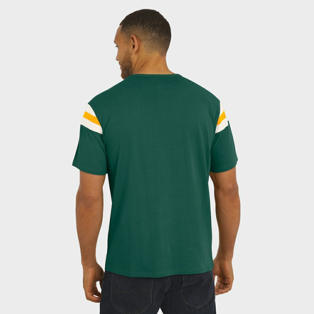 Athletics Darius Rucker Collection by Fanatics Distressed Sleeve Stripe T-Shirt | MLB Online