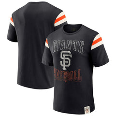 San Francisco Giants Darius Rucker Collection by Fanatics Distressed Sleeve Stripe T-Shirt | MLB Sale