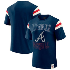 Atlanta Braves Darius Rucker Collection by Fanatics Distressed Sleeve Stripe T-Shirt | MLB Online
