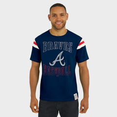 Atlanta Braves Darius Rucker Collection by Fanatics Distressed Sleeve Stripe T-Shirt | MLB Online