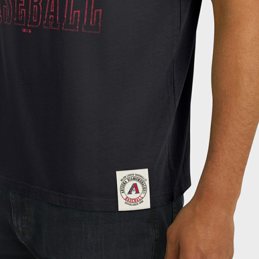 Arizona Diamondbacks Darius Rucker Collection by Fanatics Distressed Sleeve Stripe T-Shirt | MLB Near me