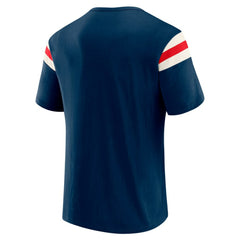 Cleveland Guardians Darius Rucker Collection by Fanatics Distressed Sleeve Stripe T-Shirt | MLB New