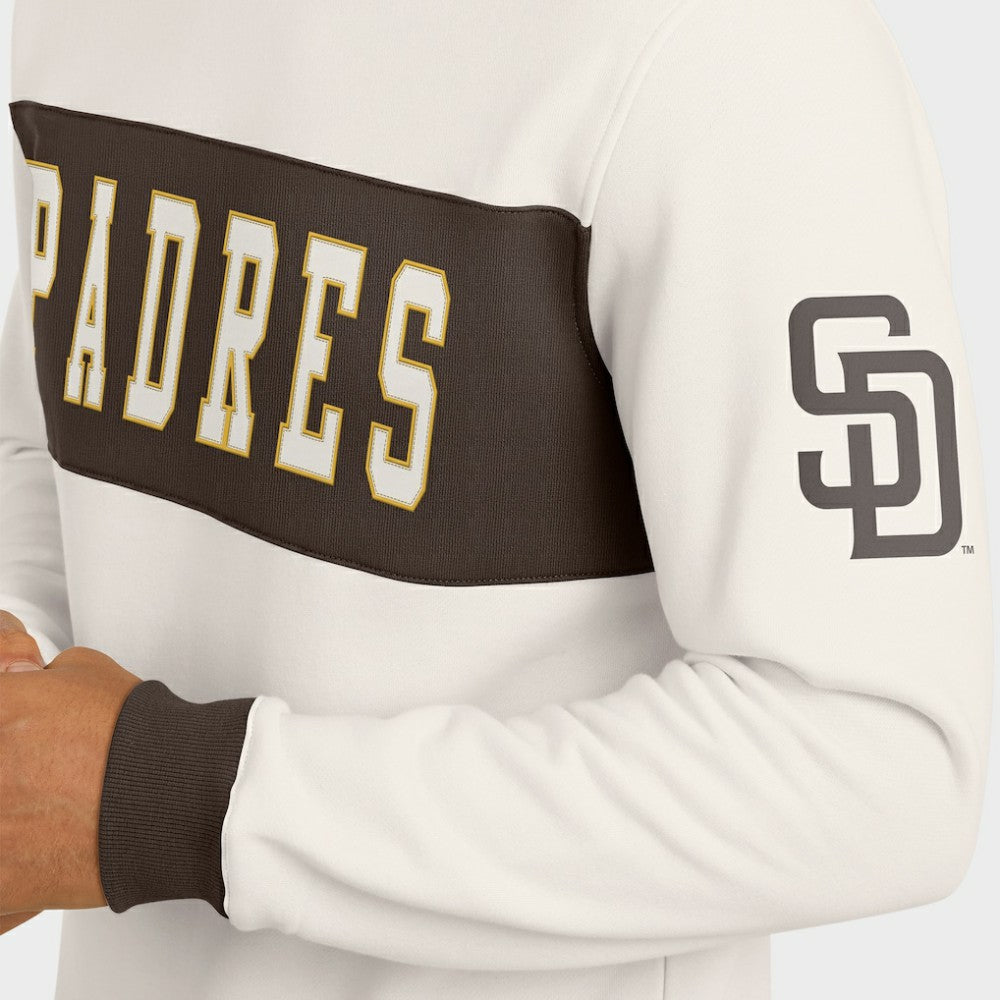 San Diego Padres Darius Rucker Collection by Fanatics Colorblock Crewneck Sweatshirt | MLB For sale