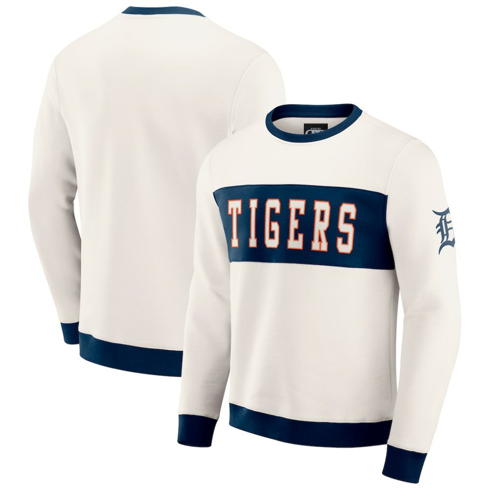 Detroit Tigers Darius Rucker Collection by Fanatics Colorblock Crewneck Sweatshirt | MLB Online