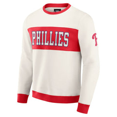 Philadelphia Phillies Darius Rucker Collection by Fanatics Colorblock Crewneck Sweatshirt | MLB New