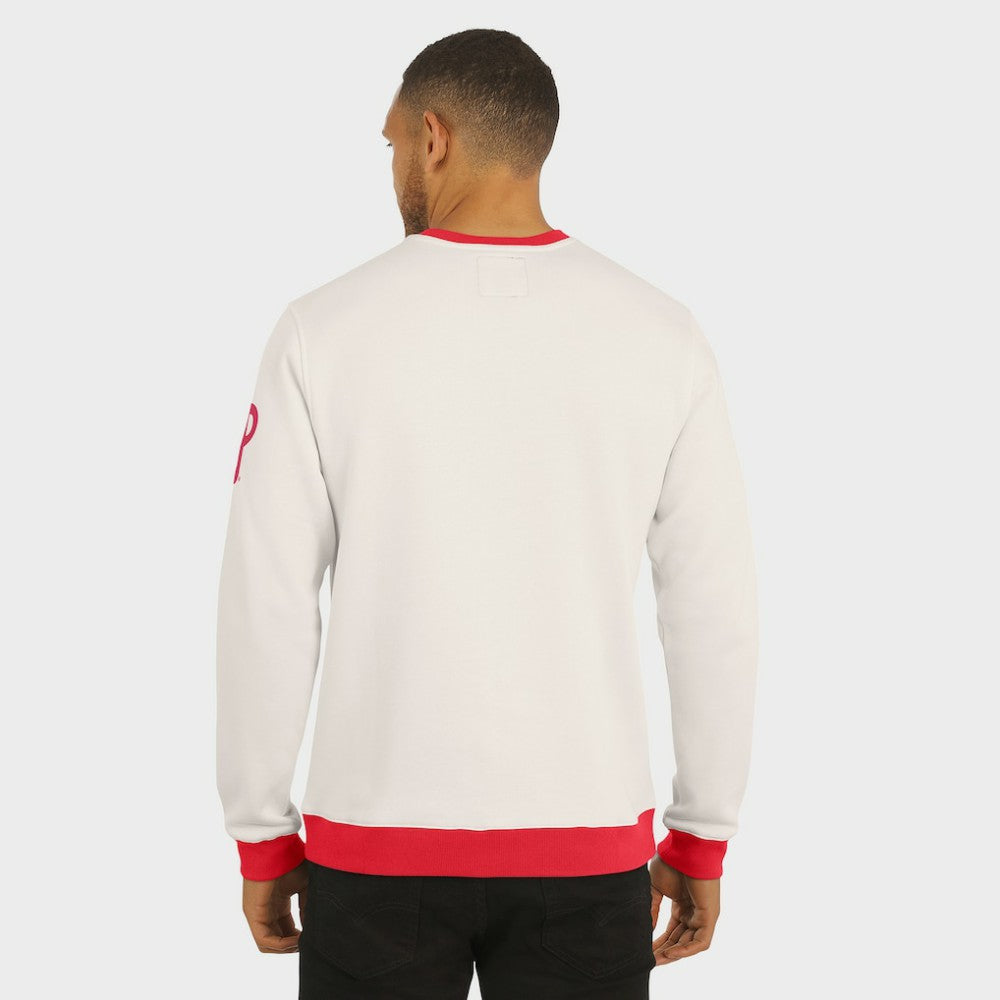 Philadelphia Phillies Darius Rucker Collection by Fanatics Colorblock Crewneck Sweatshirt | MLB New