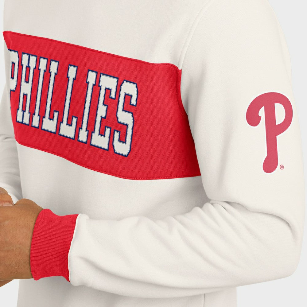 Philadelphia Phillies Darius Rucker Collection by Fanatics Colorblock Crewneck Sweatshirt | MLB New