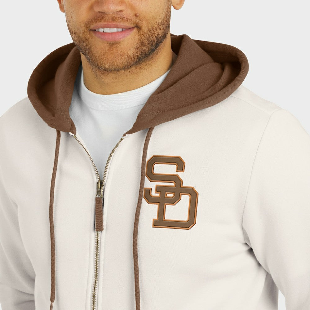 San Diego Padres Darius Rucker Collection by Fanatics Men's Polar Fleece Full-Zip Hoodie | MLB Near me