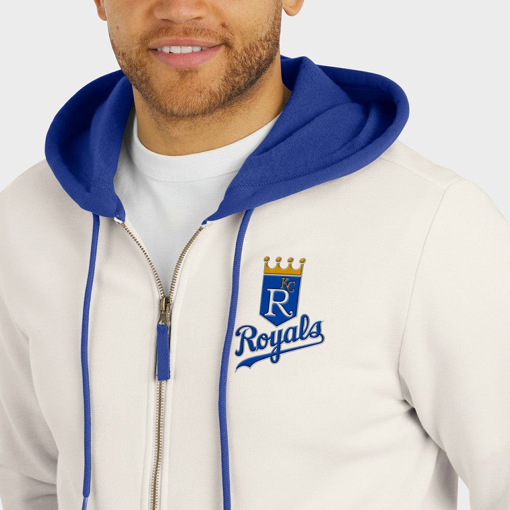 Kansas City Royals Darius Rucker Collection by Fanatics Men's Polar Fleece Full-Zip Hoodie | MLB Shop