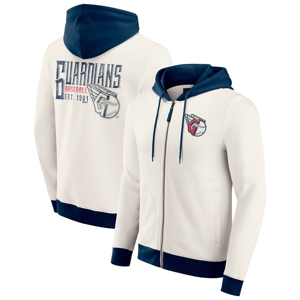 Cleveland Guardians Darius Rucker Collection by Fanatics Men's Polar Fleece Full-Zip Hoodie | MLB Shop