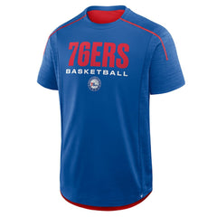 Philadelphia 76ers Inbound Pass Play Practice T-Shirt New