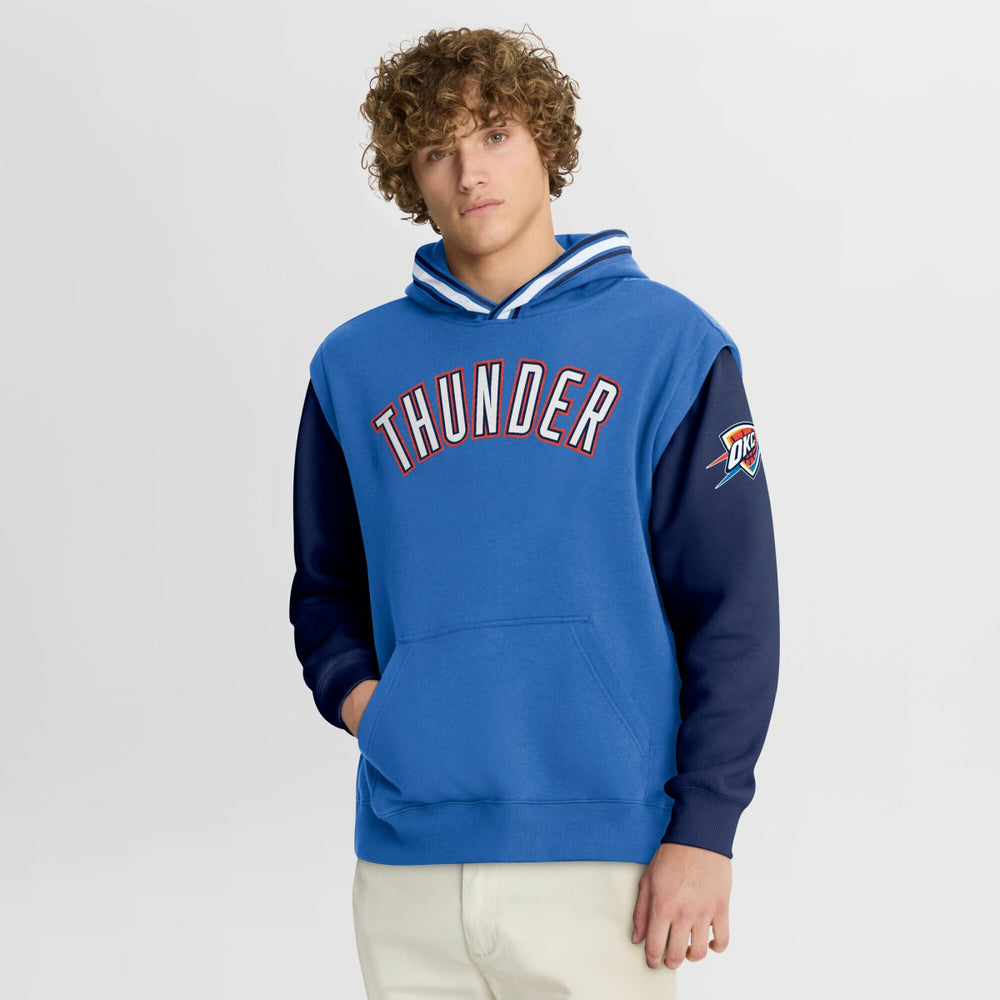 Oklahoma City Thunder Half Court Shot Clock Fastbreak Hoodie Discount