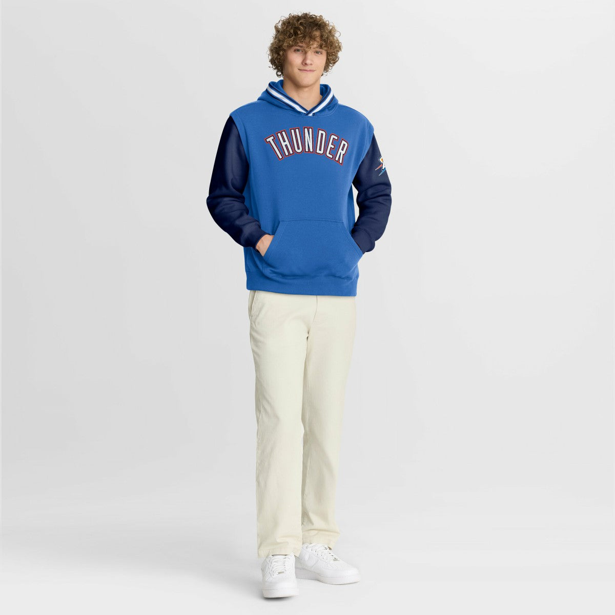 Oklahoma City Thunder Half Court Shot Clock Fastbreak Hoodie Discount
