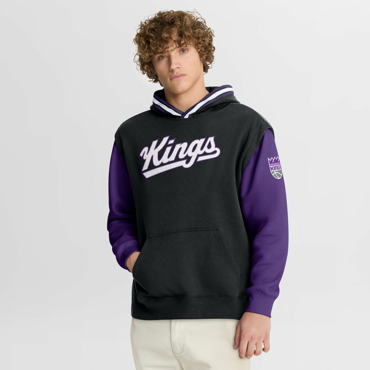 Sacramento Kings Half Court Shot Clock Fastbreak Hoodie Discount