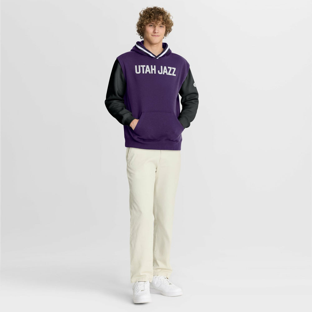 Utah Jazz Half Court Shot Clock Fastbreak Hoodie Discount