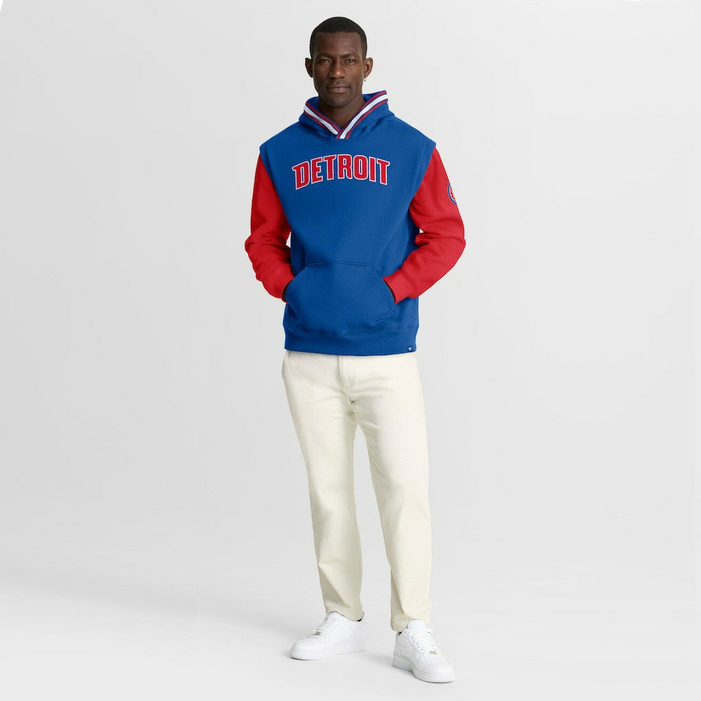 Detroit Pistons Half Court Shot Clock Fastbreak Hoodie sale On Sale