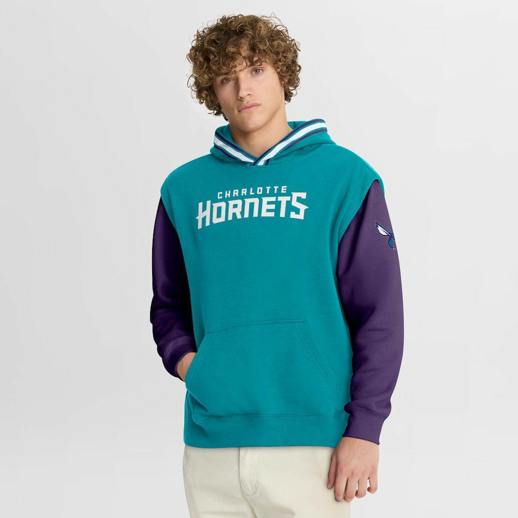 Charlotte Hornets Half Court Shot Clock Fastbreak Hoodie Discount