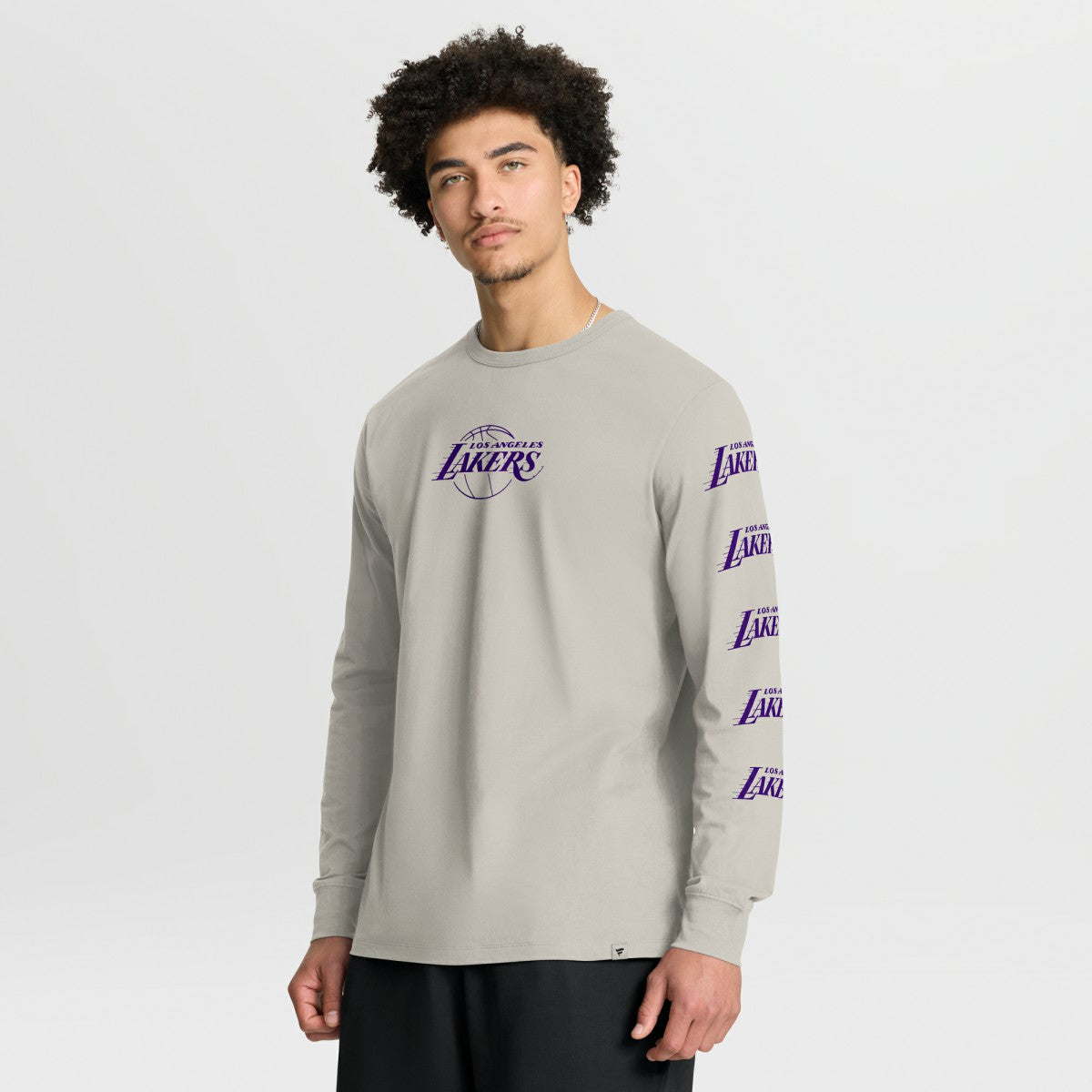 Los Angeles Lakers Crossover Collection Ball Screen Action Premium Long Sleeve T-Shirt For Sale