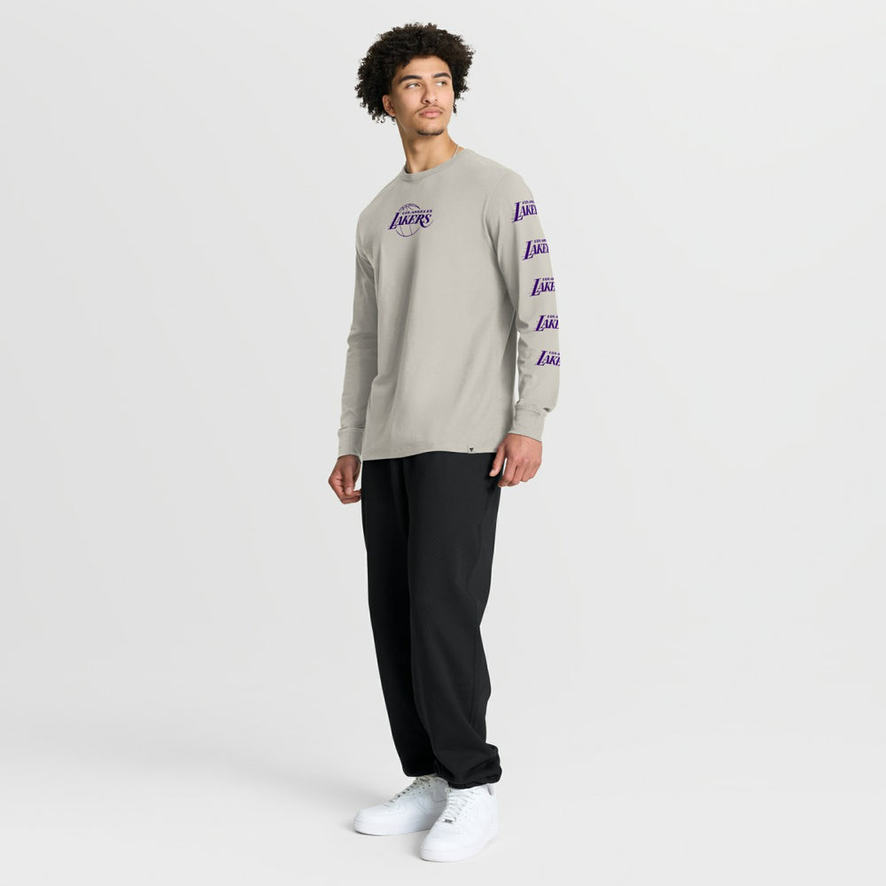 Los Angeles Lakers Crossover Collection Ball Screen Action Premium Long Sleeve T-Shirt For Sale