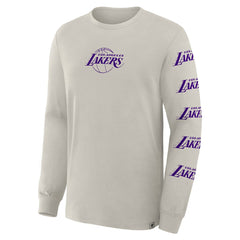 Los Angeles Lakers Crossover Collection Ball Screen Action Premium Long Sleeve T-Shirt For Sale