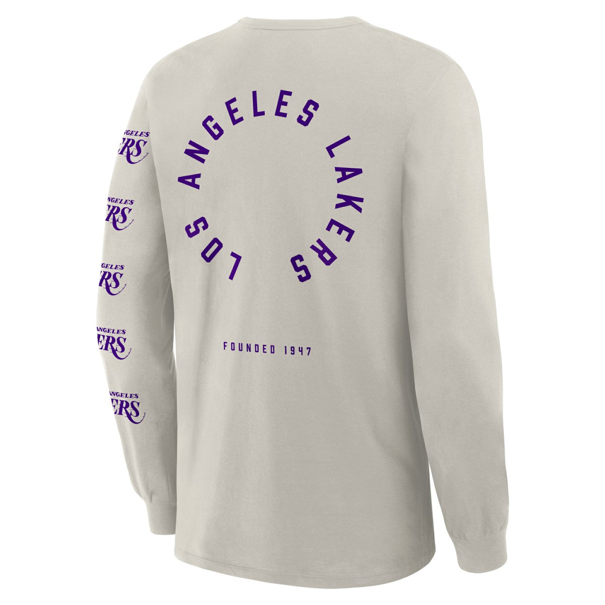 Los Angeles Lakers Crossover Collection Ball Screen Action Premium Long Sleeve T-Shirt For Sale