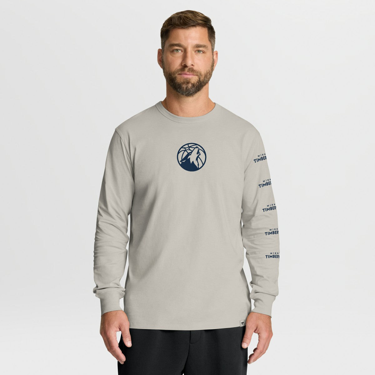 Minnesota Timberwolves Crossover Collection Ball Screen Action Premium Long Sleeve T-Shirt On Sale