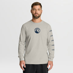 Minnesota Timberwolves Crossover Collection Ball Screen Action Premium Long Sleeve T-Shirt On Sale