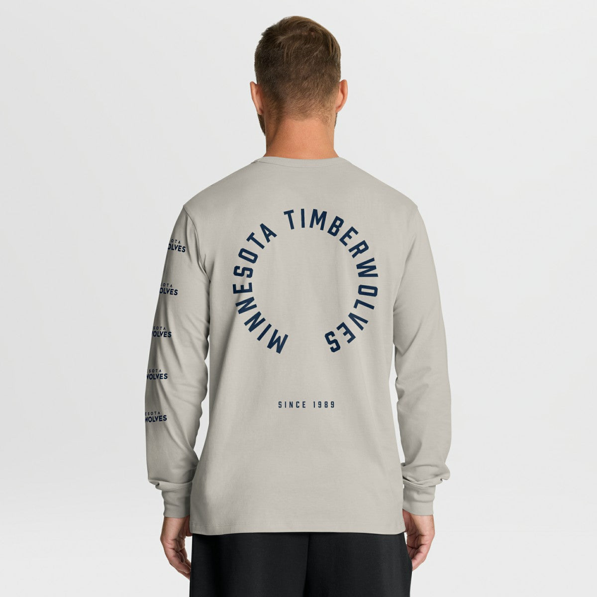 Minnesota Timberwolves Crossover Collection Ball Screen Action Premium Long Sleeve T-Shirt On Sale